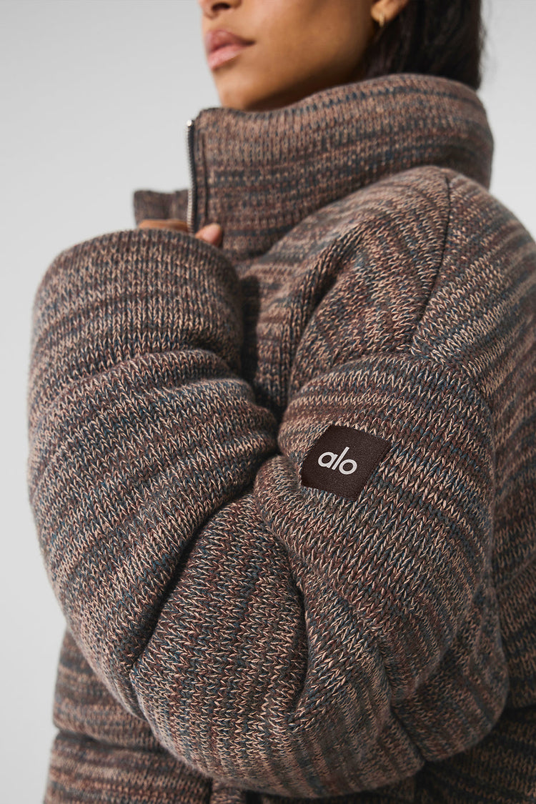 Suéter acolchado Stage Sweater - Marrón Multi