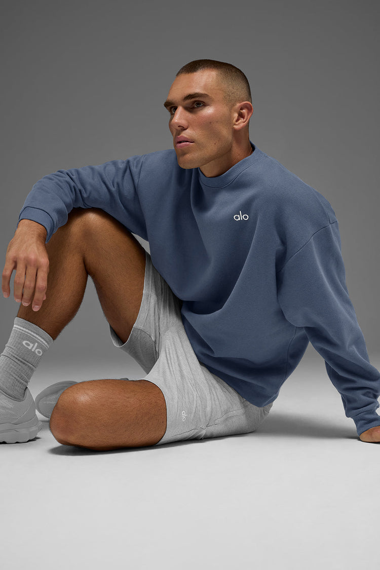 Suéter de cuello redondo Accolade - Piedra azul