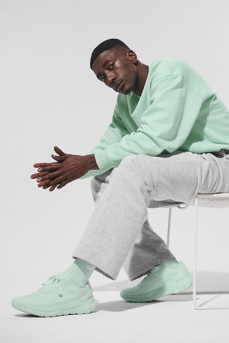 Suéter de cuello redondo Accolade - Verde menta