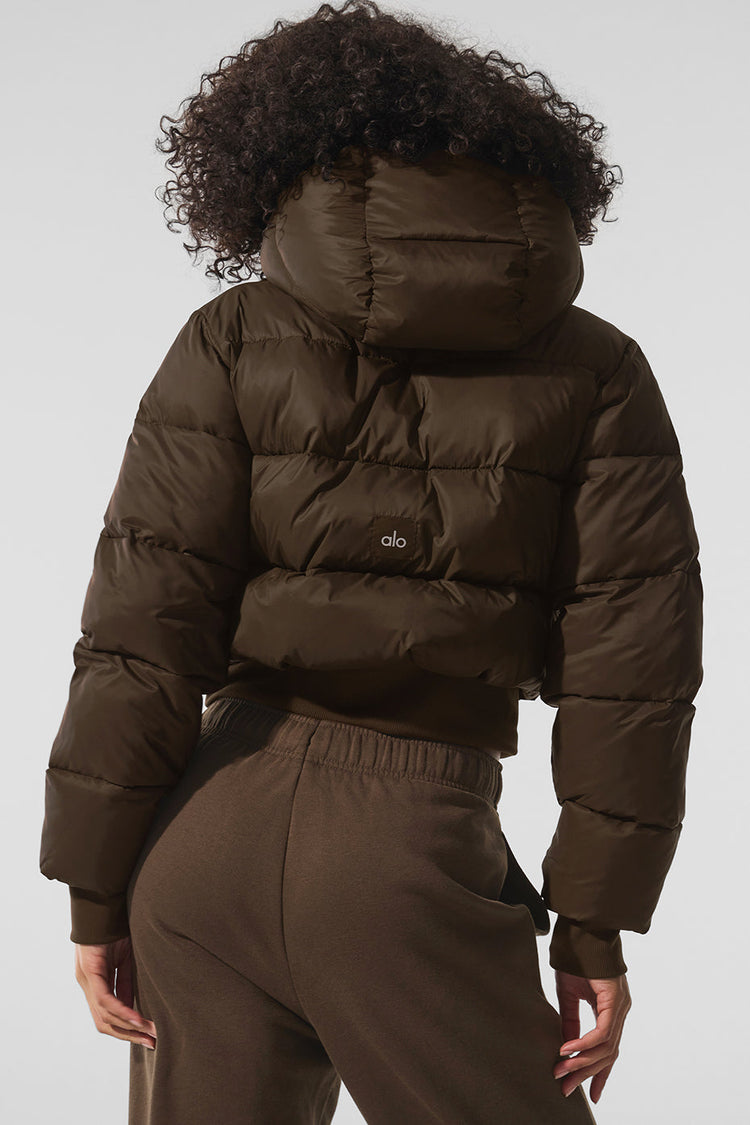 Chaqueta acolchada Foxy - Espresso