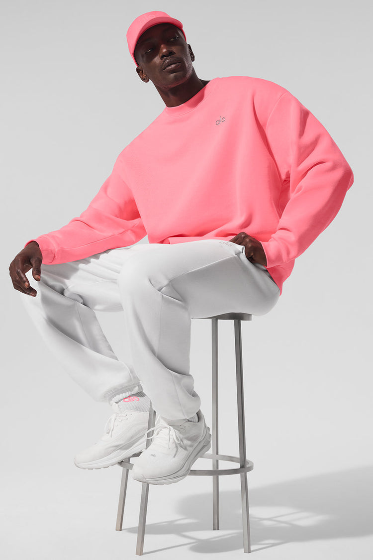 Suéter de cuello redondo Accolade - Neon Bubblegum