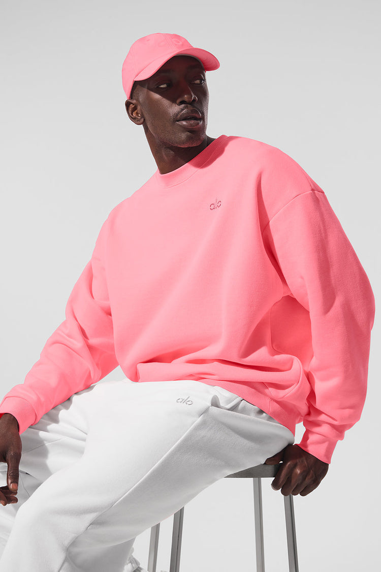 Suéter de cuello redondo Accolade - Neon Bubblegum