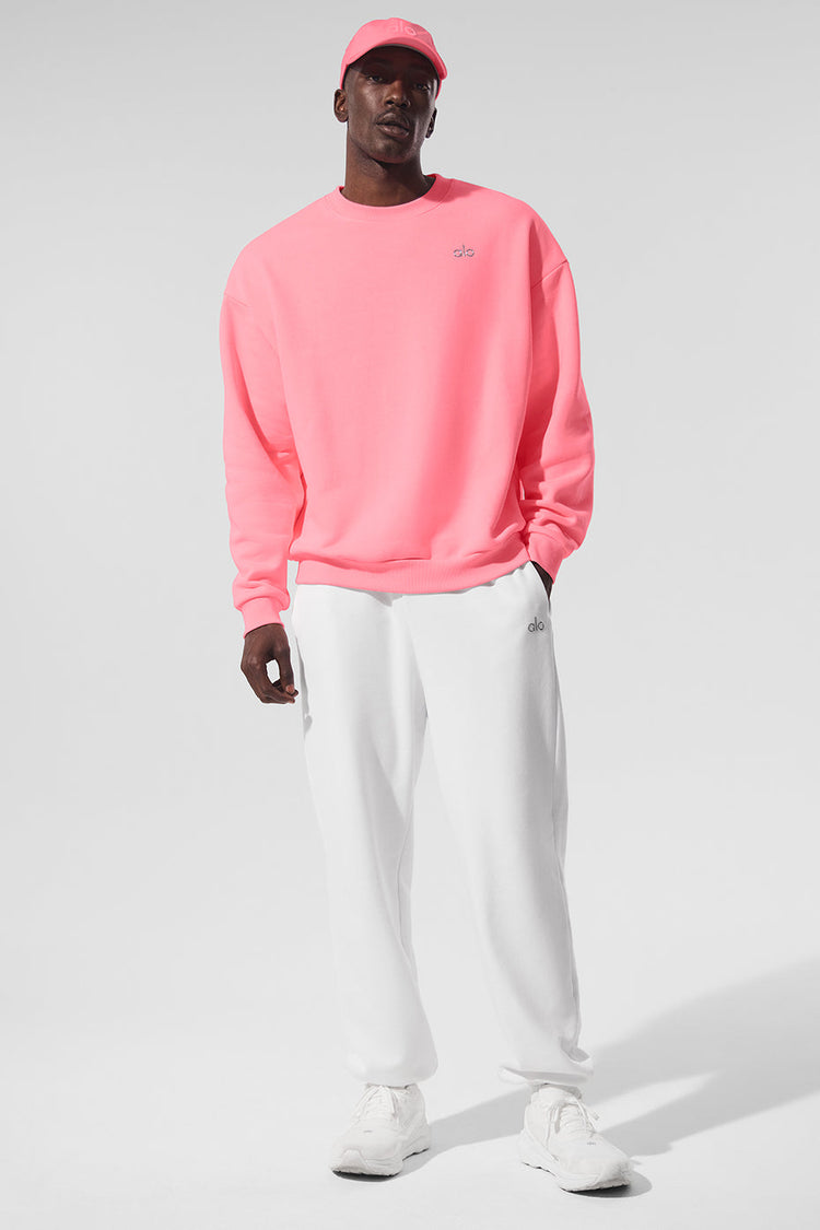 Suéter de cuello redondo Accolade - Neon Bubblegum