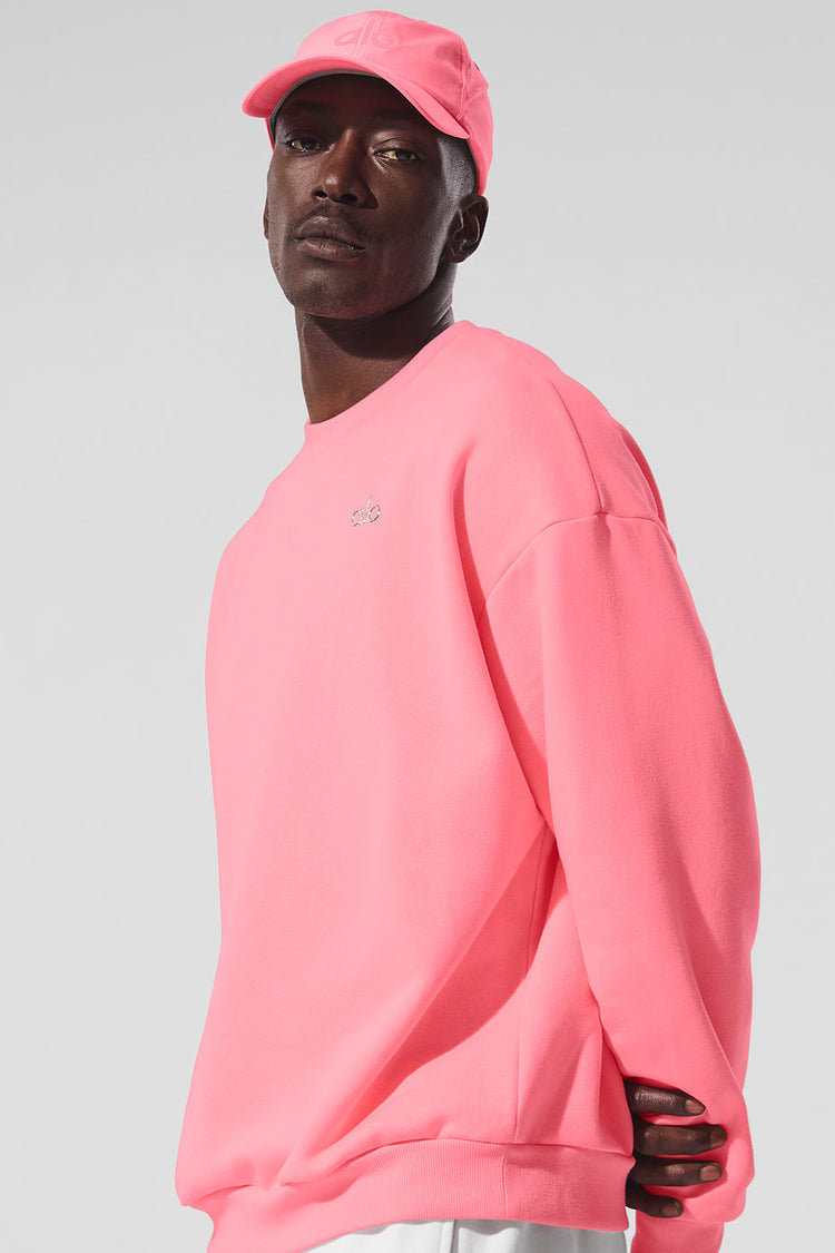 Suéter de cuello redondo Accolade - Neon Bubblegum