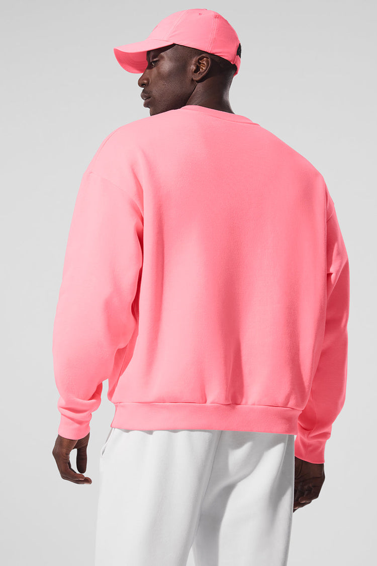 Suéter de cuello redondo Accolade - Neon Bubblegum